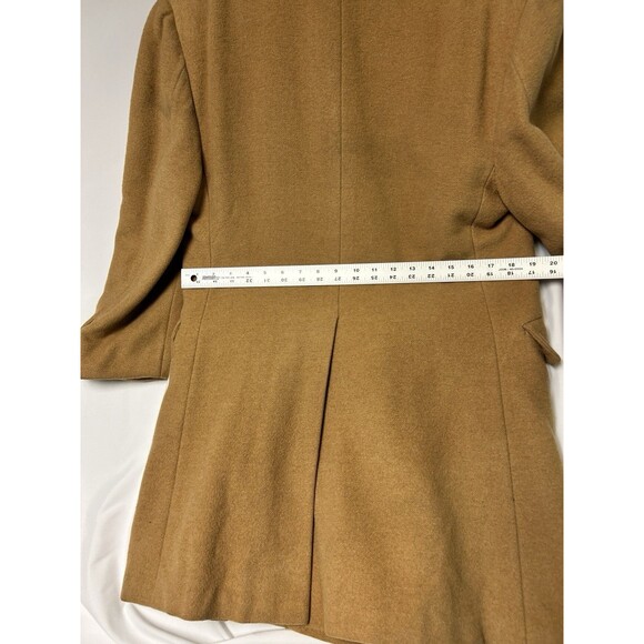 VTG Silver Trumpeter By Hart Schaffner Marx Women's S? 100% Camel Coat Classic - Picture 9 of 10